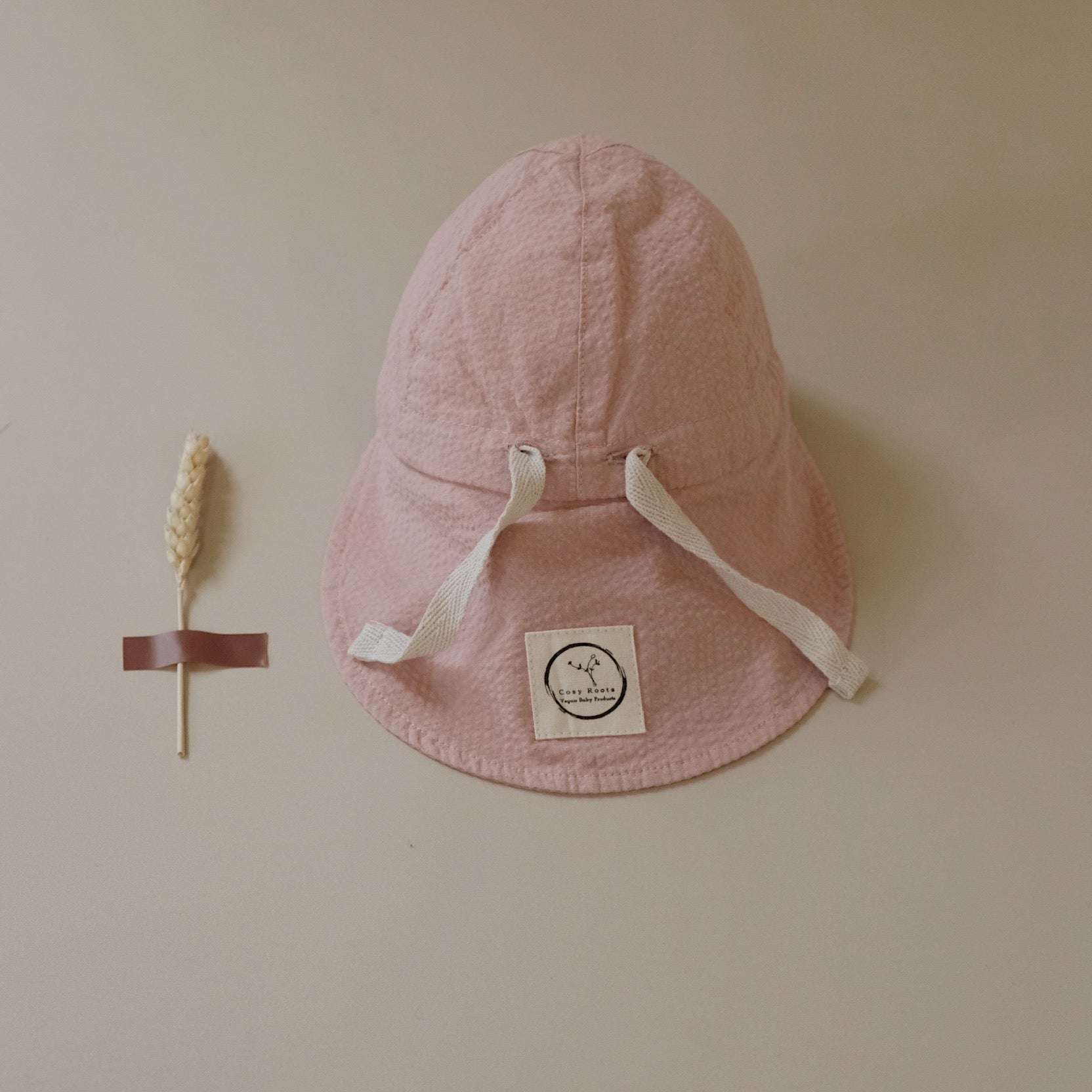 Organic Sun Hat - Dusty Rose - UPF 50+