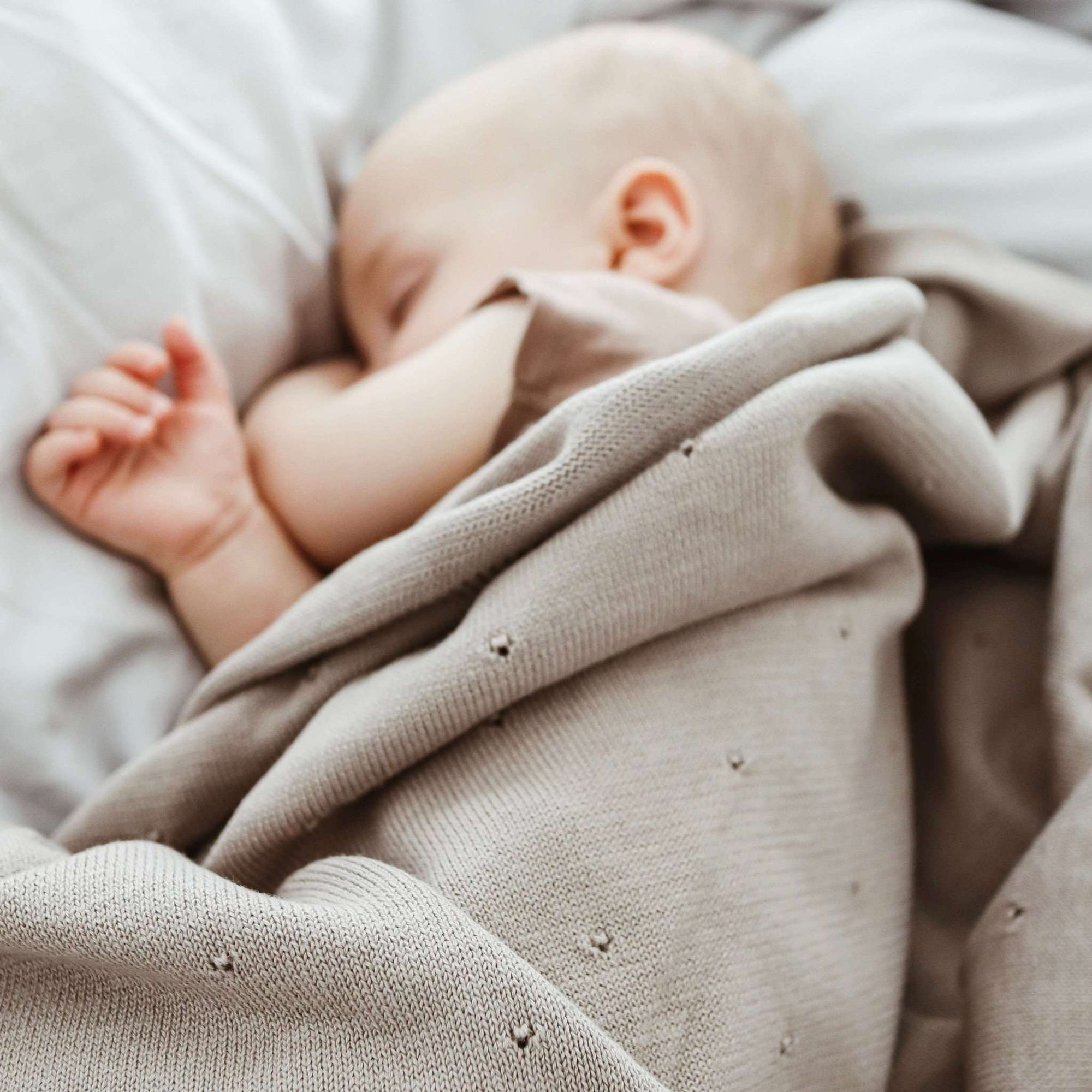 Decken aus gots zertifizierter bio baumwolle