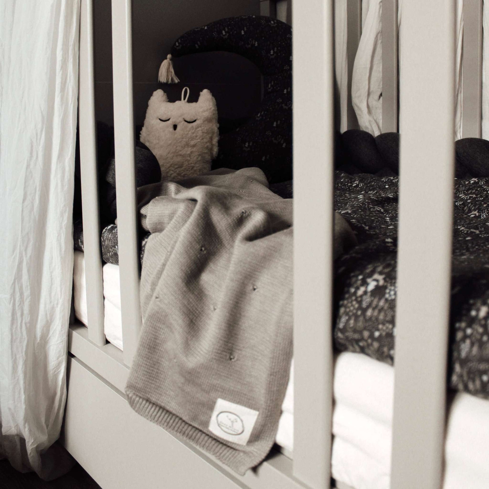 Decken aus gots zertifizierter bio baumwolle