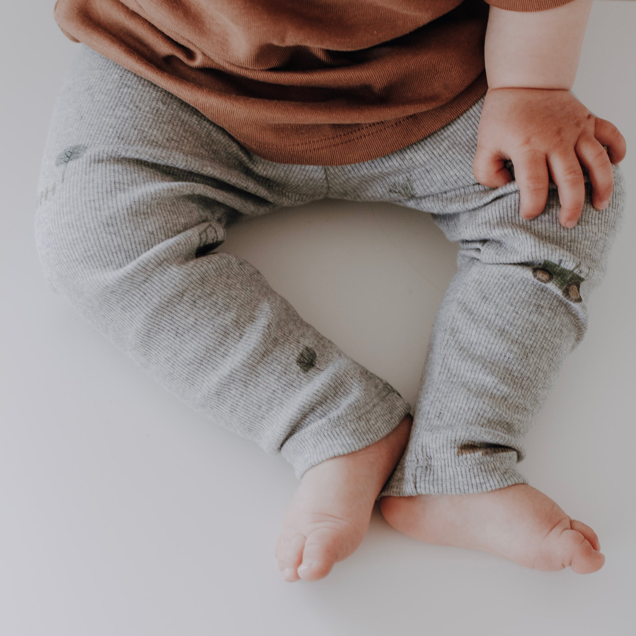 Organic Rib Leggings - Little Farm