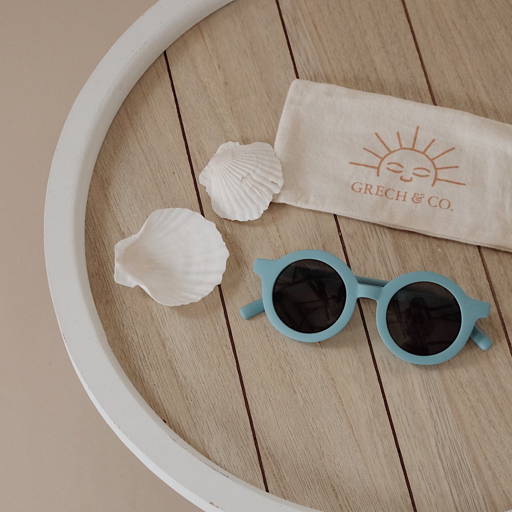 Sustainable Sunglasses - Sky Blue