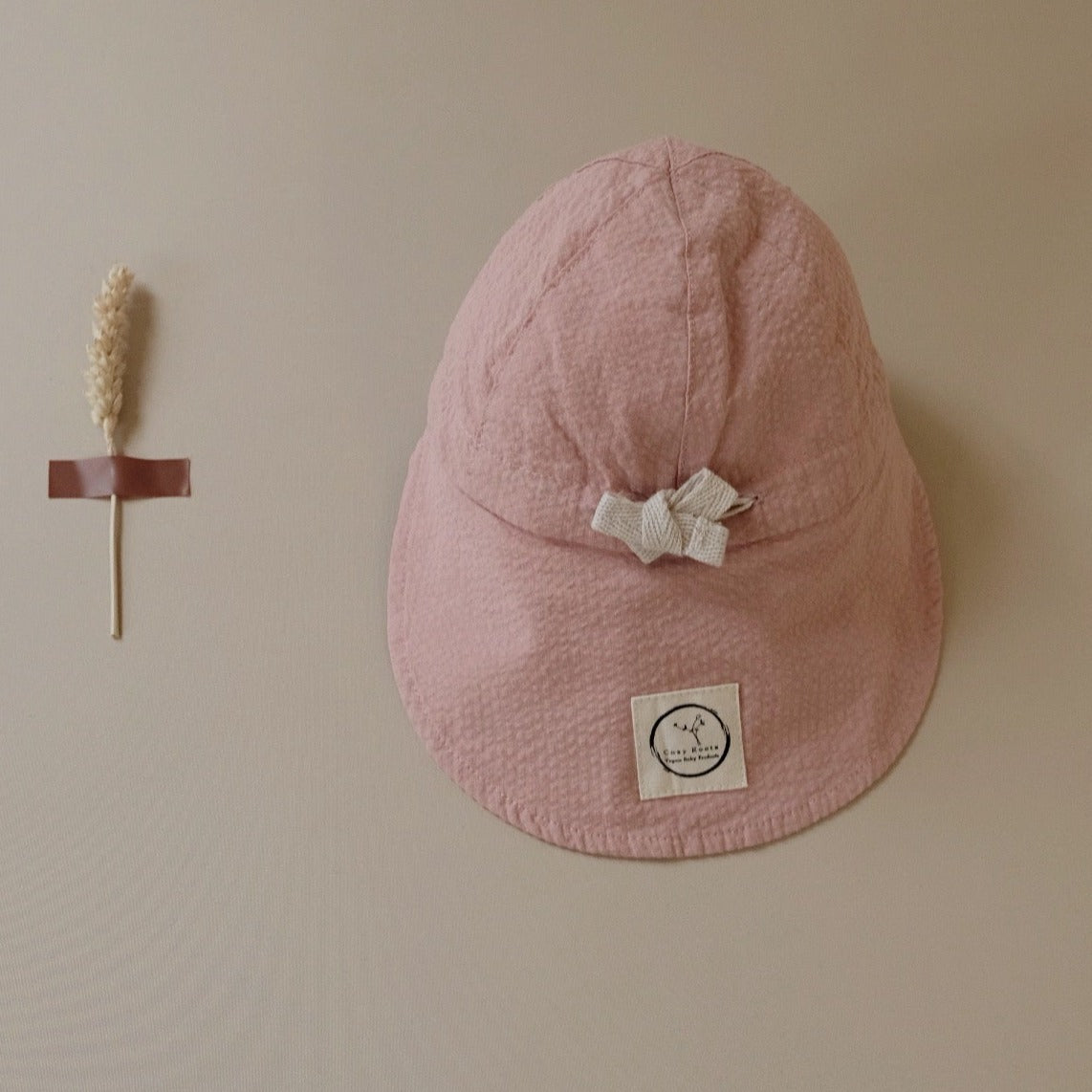 Organic Sun Hat - Dusty Rose