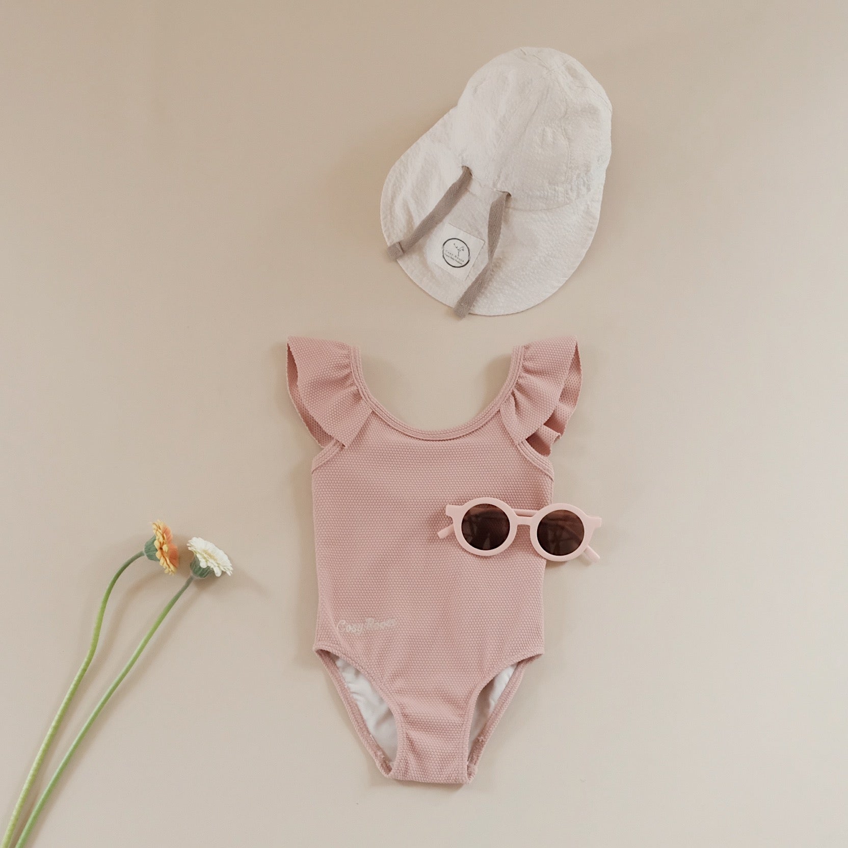 Sustainable Bathing Suit - Dusty Rose