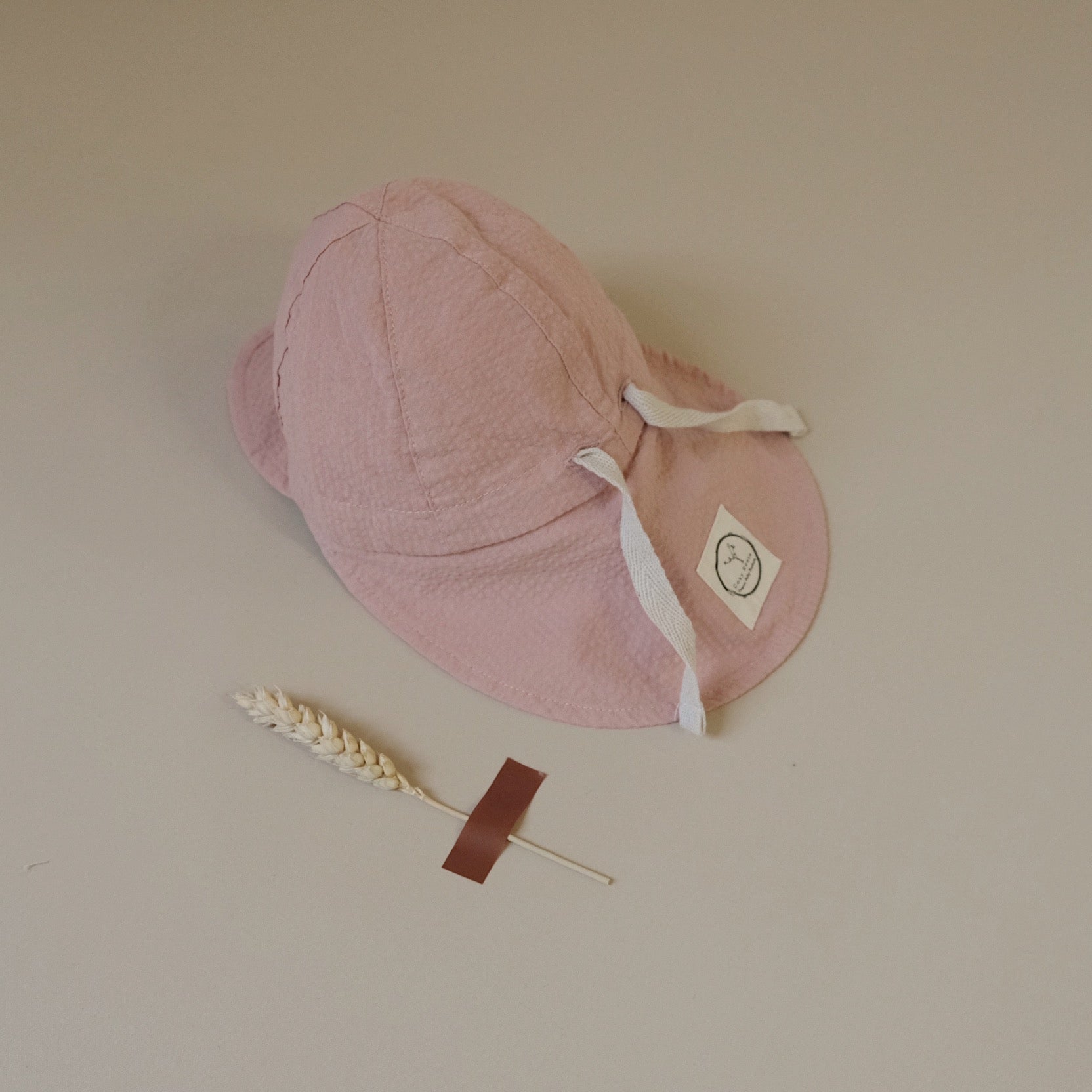 Organic Sun Hat - Dusty Rose