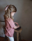 Organic T-Shirt - Dusty Rose - S A L E