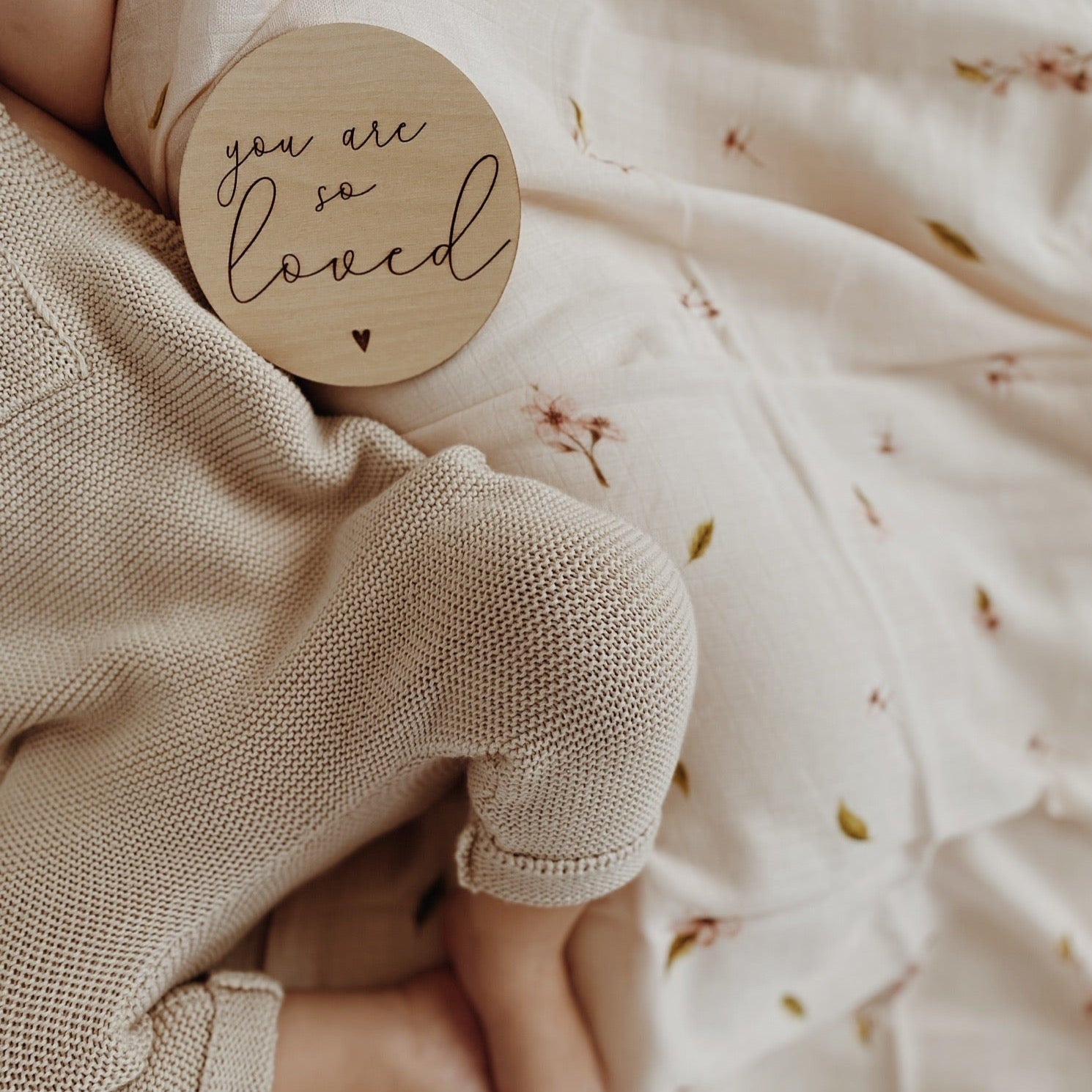 Organic Knit Dungarees - Sand