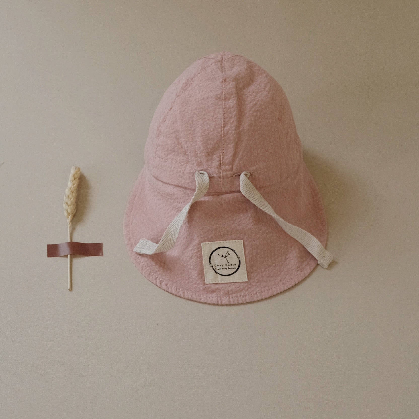 Organic Sun Hat - Dusty Rose